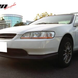 Fits 98-00 Honda Accord Coupe Sport Style Front Bumper Lip Bottom Spoiler PU - Image 4