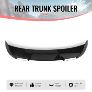 Fits 18-24 Toyota Camry TRD Style Gloss Black Duckbill Rear Trunk Spoiler Wing - Image 3