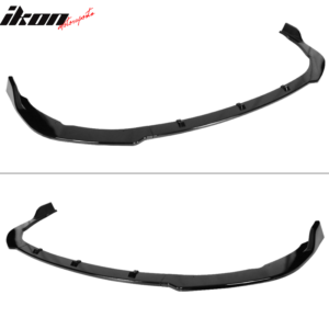 Fits 18-20 Toyota Camry SE XSE Gloss Black Front Bumper Lip Spoiler PP 3PCS - Image 5