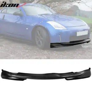 Fit 06-09 Nissan Z33 350Z KS Style Front Bumper Lip Chin Lower Spoiler - PU - Image 5