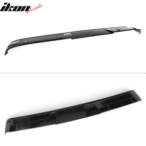 Fits 18-26 Toyota Camry V2 Style Gloss Black Rear Window Roof Spoiler Wing - ABS - Image 5