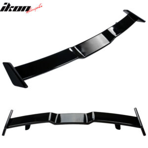 Fits 18-24 Toyota Camry TRD Style Gloss Black ABS Rear Trunk Lid Wing Spoiler - Image 4