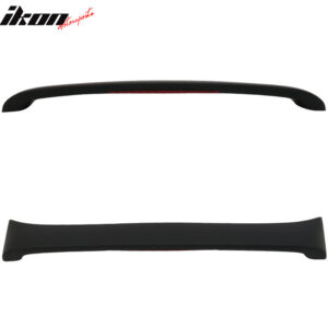 Fits 97-01 Toyota Camry Sedan 4Dr OE Style Trunk Spoiler W/LED Light Matte Black - Image 4