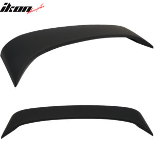 Fits 97-01 Toyota Camry Sedan 4Dr OE Style Trunk Spoiler W/LED Light Matte Black - Image 5