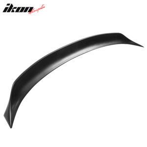 Fits 18-24 Toyota Camry Highkick Duckbill Matte Black Rear Trunk Wing Spoiler - Image 3