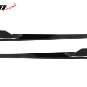 Fits 25-26 Toyota Camry SE XSE Side Skirts TRD Rocker Panel Lip Gloss Black PP - Image 3