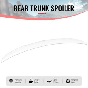 Fits 25-26 Toyota Camry XV80 9th Gen OE Style Rear Trunk Spoiler Wing Lip White - Image 3