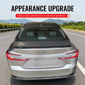 Fits 25-26 Toyota Camry XV80 9th Gen OE Style Rear Trunk Spoiler Wing Lip White - Image 5
