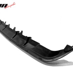 For 15-17 Toyota Camry 4 Fin Style Rear Bumper Diffuser Lip Spoiler Unpainted PU - Image 4