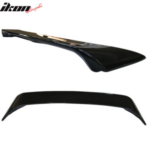 Fits 02-06 Toyota Camry OE Style Painted #202 Black LED Rear Trunk Wing Spoiler - Image 4