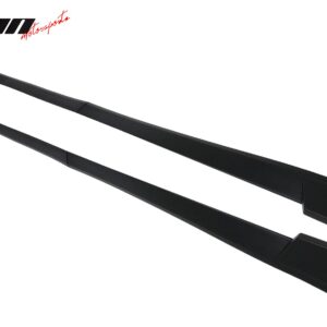 Fits 25-26 Toyota Camry SE XSE Side Skirts TRD Rocker Panel Lip Matte Black PP - Image 4