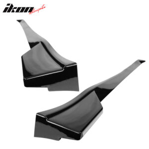 Fits 18-24 Toyota Camry SE XSE Side Skirts TRD Style Rocker Panels Gloss Black - Image 4