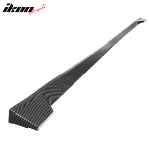 Fits 18-24 Toyota Camry SE XSE Side Skirts TRD Rocker Panel Carbon Fiber Print - Image 4