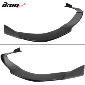 Fits 2018-2020 Toyota Camry SE Front Bumper Lip Spoiler PU 3PC Chin Splitter Kit - Image 3