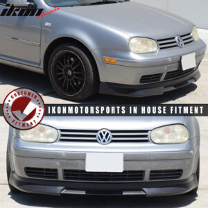 Fits 99-04 Volkswagen VW Golf MK4 MKIV P3 Style Front Bumper Lip Chin Spoiler PU - Image 3