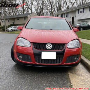 Fits 05-10 VW Golf GTI MK5 Jetta Euro Style Front Bumper Lip Spoiler Unpainted - Image 4