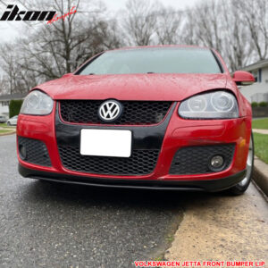 Fits 05-10 VW Golf GTI MK5 Jetta Euro Style Front Bumper Lip Spoiler Unpainted - Image 5