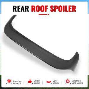 Fits 22-25 VW MK8 Golf GTI ES Style Rear Roof Spoiler Lip Carbon Fiber Print ABS - Image 3