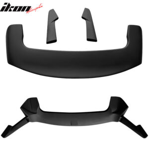 For 15-20 Volkswagen Golf 7 MK7 Rear Roof Spoiler GTI Style ABS Wing Matte Black - Image 4