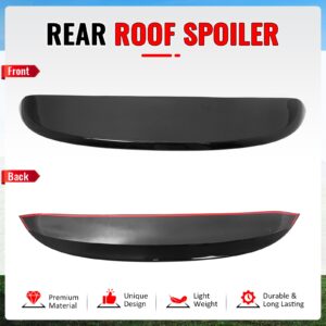Fits 99-06 Volkswagen MK4 Golf ES Style Gloss Black Rear Roof Spoiler Lip ABS - Image 3