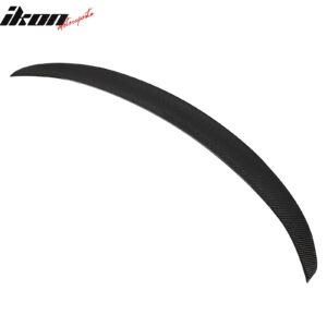 Fits 15-20 BMW F36 4 Series Gran Coupe V Style Trunk Spoiler Lip Carbon Fiber CF - Image 3
