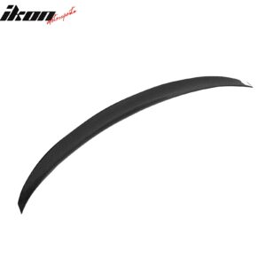 Fits 15-20 BMW F36 4 Series Gran Coupe V Style Trunk Spoiler Lip Carbon Fiber CF - Image 4