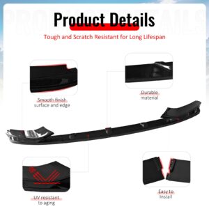 Fits 14-20 F32 F33 F36 4-Series 2/4 Door M Sport MP Front Lip Carbon Fiber Print - Image 4