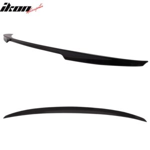 Fits 15-20 BMW F36 4 Series Gran Coupe Performance Trunk Spoiler #668 Jet Black - Image 3