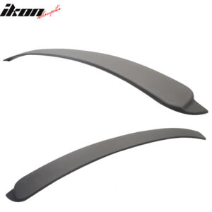 Fits 99-05 BMW E46 3-Series 4-Door AC Style Matte Black Rear Roof Spoiler ABS - Image 4