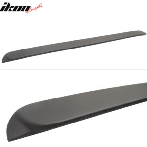 Fits 99-05 BMW E46 3-Series 4-Door AC Style Matte Black Rear Roof Spoiler ABS - Image 5