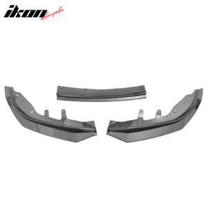 Fits 21-25 BMW G22 G23 4-Series M440i M Sport Front Lip Carbon Fiber Print - PP - Image 5
