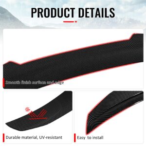 Fits 21-26 BMW G22 4-Series G82 M4 Coupe PSM Trunk Spoiler Carbon Fiber Print - Image 4