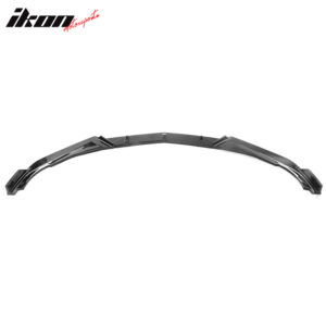 Fits 18-20 Honda Accord IKON V2 Style 3PCS Front Bumper Lip Kit PP Gloss Black - Image 3
