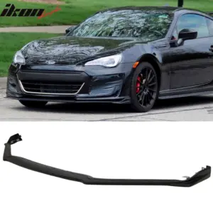 Fits 17-20 Subaru BRZ STI Style Front Bumper Lip Spoiler Splitter Unpainted PU - Image 6