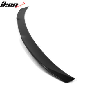 Fits 21-25 BMW G22 4 Series G82 M4 Coupe M4 Style Trunk Spoiler Primer Black ABS - Image 4