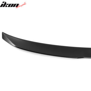 Fits 21-25 BMW G22 4 Series G82 M4 Coupe M4 Style Trunk Spoiler Primer Black ABS - Image 5