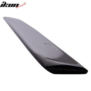 Fits 11-15 BMW F10 5 Series Sedan 4Dr AC Style Gloss Black Rear Roof Spoiler ABS - Image 3