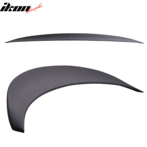 Fits 14-20 BMW F32 4-Series Coupe Performance Style Matte Black Trunk Spoiler - Image 4