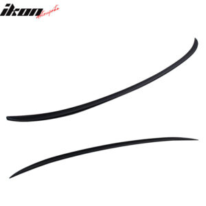 Fits 09-15 7-Series F01 F02 M3 Style Rear Trunk Spoiler Wing Lip Unpainted ABS - Image 4