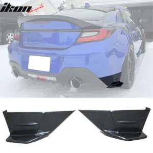 Fits 22-26 Toyota GR86/Subaru BRZ STI Style Rear Bumper Side Apron Splitters PP - Image 6