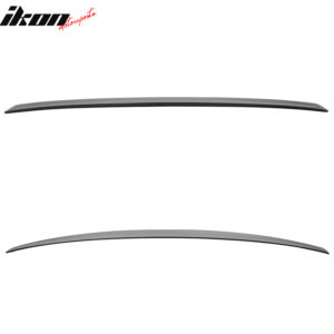 Fits 11-16 BMW F10 5 Series Sedan 3D Style Rear Roof Spoiler Wing Unpainted ABS - Image 4