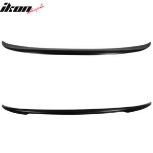 Fits 12-17 BMW F13 6 Series & F06 Gran Coupe V Style Trunk Spoiler ABS Unpainted - Image 3