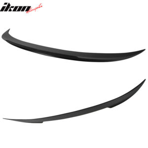 Fits 12-17 BMW F13 6 Series & F06 Gran Coupe V Style Trunk Spoiler ABS Unpainted - Image 4