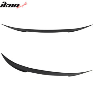 Fits 12-17 BMW F13 6 Series & F06 Gran Coupe V Style Trunk Spoiler ABS Unpainted - Image 5