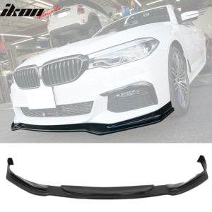 Fits 17-20 BMW G30 5 Series 540i M Sport Front Bumper Lip Spoiler - PU - Image 1