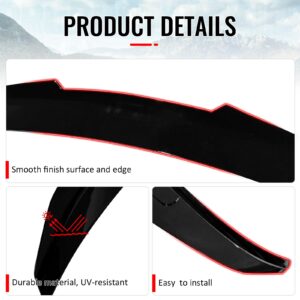 Fits 14-20 BMW F32 4-Series Coupe PSM Style Rear Trunk Spoiler Wing Gloss Black - Image 4