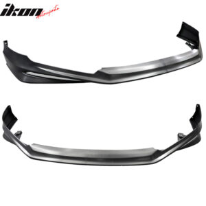 Fits 13-15 Honda Accord 4DR Sedan Front Bumper Lip MD Style Chin Spoiler PP Kit - Image 3