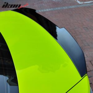 Fits 21-26 BMW G22 G82 4 Series M4 PSM Style Rear Trunk Spoiler ABS Gloss Black - Image 4