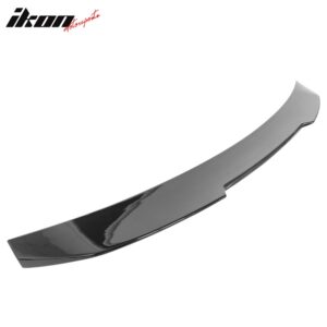 Fits 21-26 BMW G22 G82 4 Series M4 PSM Style Rear Trunk Spoiler ABS Gloss Black - Image 5