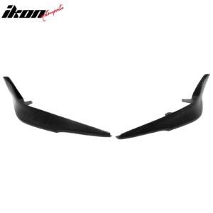 Fits 11-12 Honda Accord Sedan OE Style Front Bumper Lip Lower Splitters Guard PU - Image 4